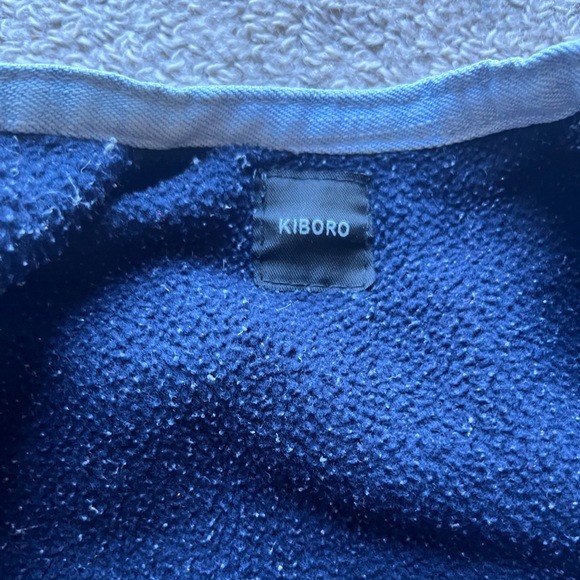 Kiboro kimono denim fleece lining 6-12mth - Picture 5 of 5